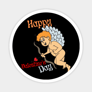 valentines day cupid funny goofy Magnet